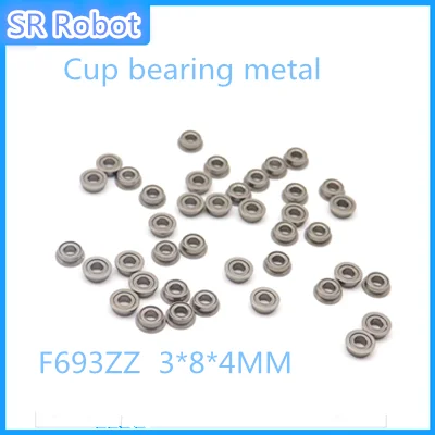 20pcs/Lot Cup Bearing Metal Bushing Compatible Servo Bracket Of MG996R MG995 Robot Arm Humanoid Accessory Part DIY RC Toy