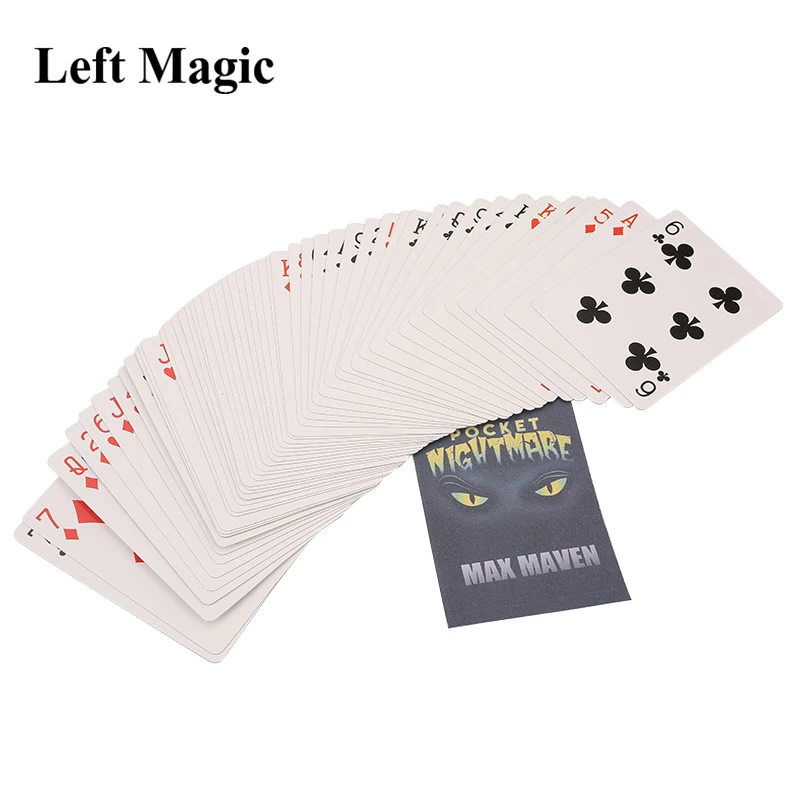 Pocket Nightmare By Max Maven - Magic Tricks Stage Close-Up Magic Fun Mentalism Illusion Gimmicks Props Accessories