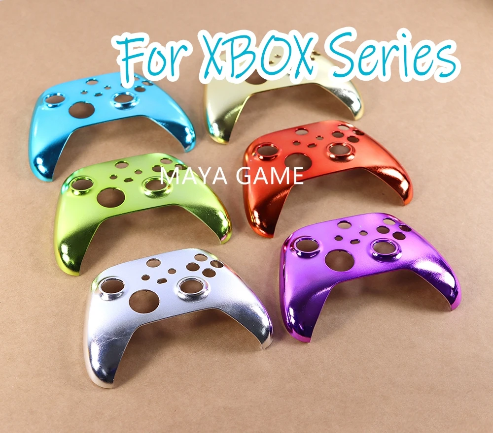 20pcs For Xbox Series S X Controller Case Chrome Top Cover Faceplate Front Shell