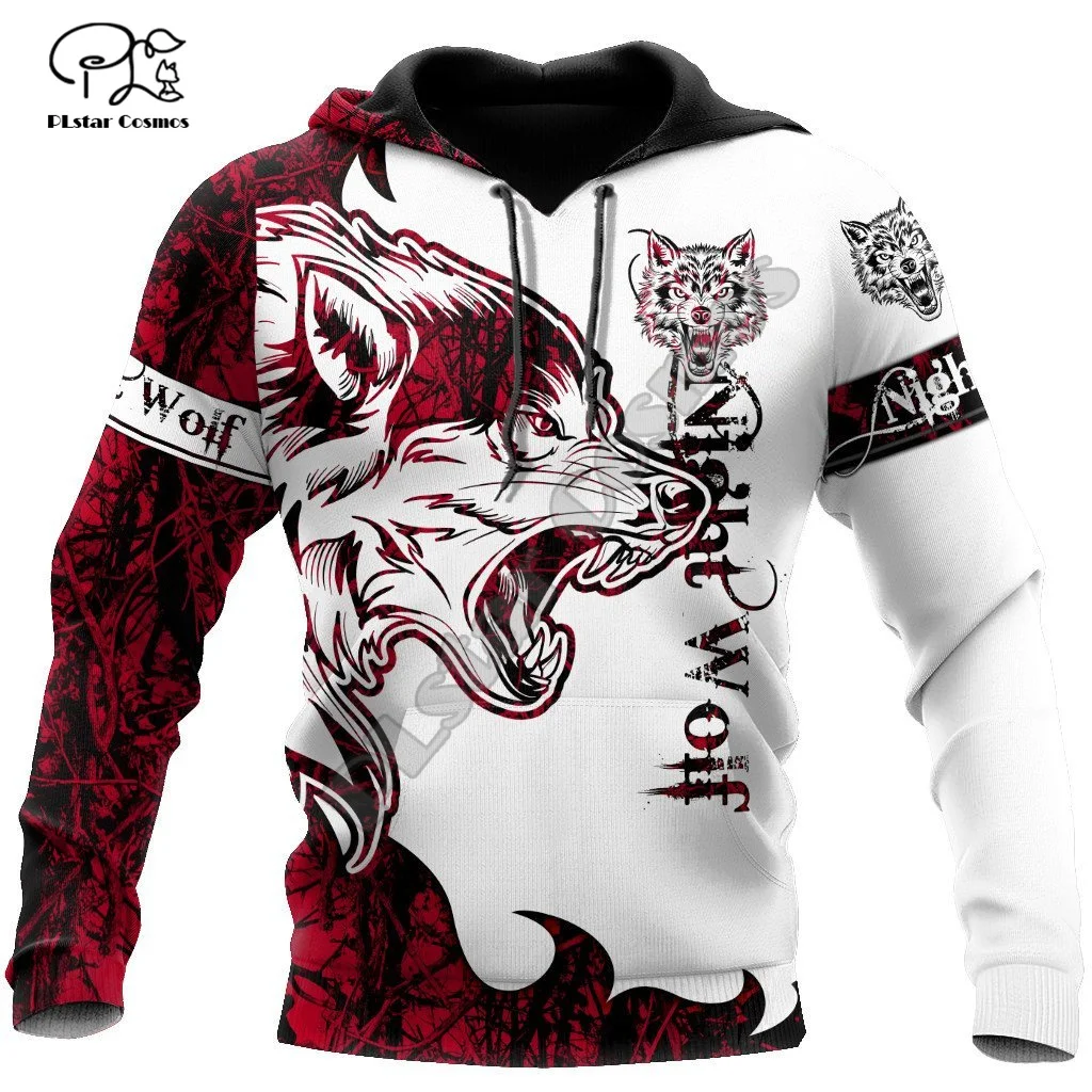 

PLstar Cosmos NewFashion Animal Scary Wolf Tattoo Camo Funny Streetwear Tracksuit 3DPrint Men/Women Pullover Harajuku Hoodies 16