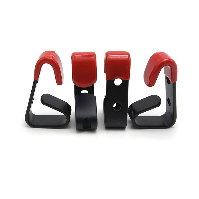 5PCS/Lot Alloy Rim Display Hanging Hooks, Metal Wheel Rim Hooks Rack Display Stand for for Car Auto Store, Black and Red haken