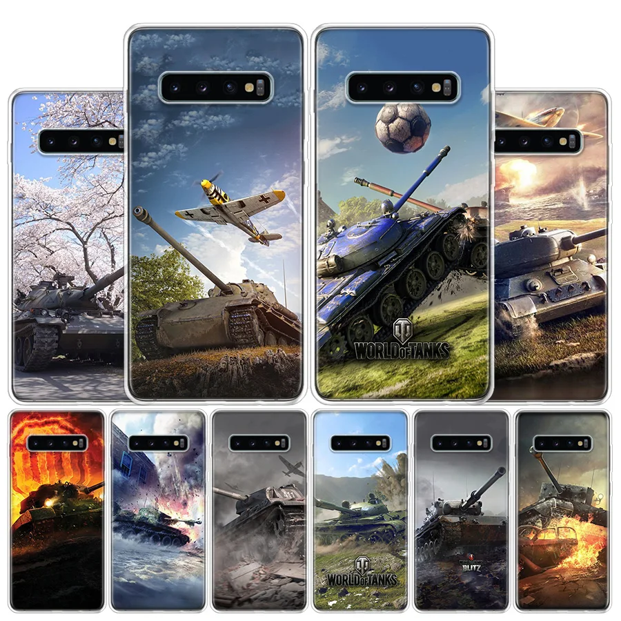 World Of Tanks Phone Case For Samsung Galaxy S24 S23 S22 Ultra S21 S20 Fe S10 Plus S10E S9 S8 + Shell Coque