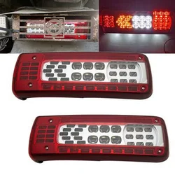 1Pair 24V Tail Light For Volvo Heavy Truck Trailer Parking Brake Turn Signal Light 20565106 20565107 20565106 20565107