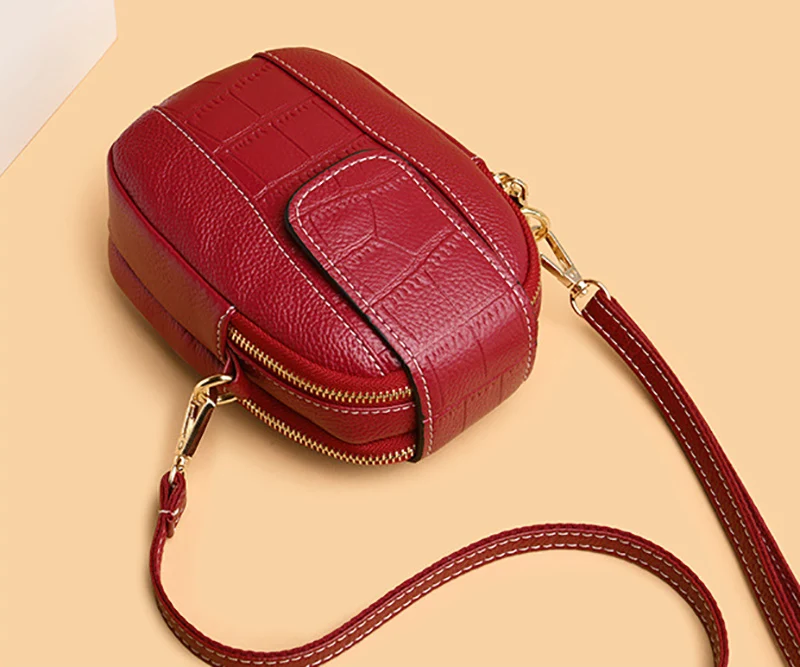 Pu Leder Damen Cross body Messenger Taschen Bolsa Frauen Handtasche Bolsos Klappe Vintage kleine Umhängetaschen Telefon Geldbörse – Detail 18