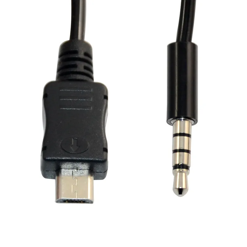 3Ft 1m USB Micro 5Pin to 3.5mm 1/8