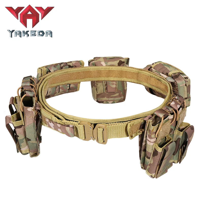 Yakeda Army User Outdoor Black Hunting Tactics Law Enforcement  Duty Security Traffic Police air gun Belt