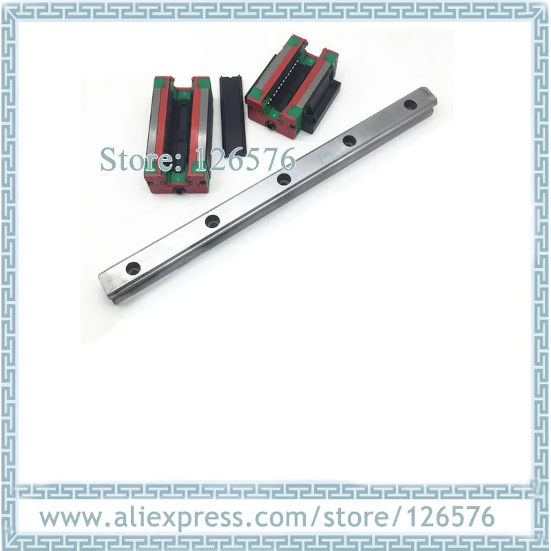 

Original HIWIN HG Series Linear Guide Rails HGR20 L=1000mm Linear guideways + HGH20CA/HGW20CC 2PCS Bearing