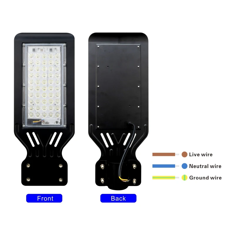 Farola LED impermeable para exteriores, foco reflector de 50W, 100W, CA 220V, IP65, luz de pared para jardín, camino, calle, poste de luces