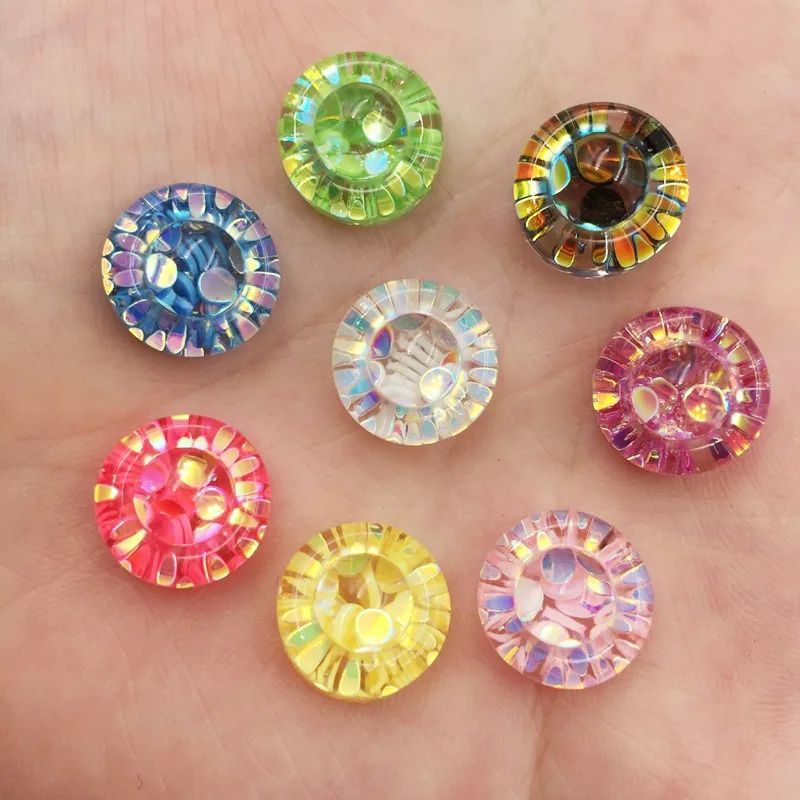 

Mix Resin Glitter Paillette Filled 12mm Round Crystal Flatback Cabochon Rhinestone Scrapbook DIY Wedding Applique Ornaments