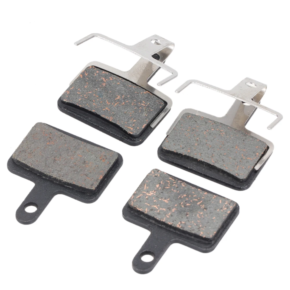 4 Pair Bicycle Semi - Metallic Disc Brake Pads For Shimano B01S MT200 M400 MT500 M315~M525 Acera Alivio Deore / Orion Auriga Pro