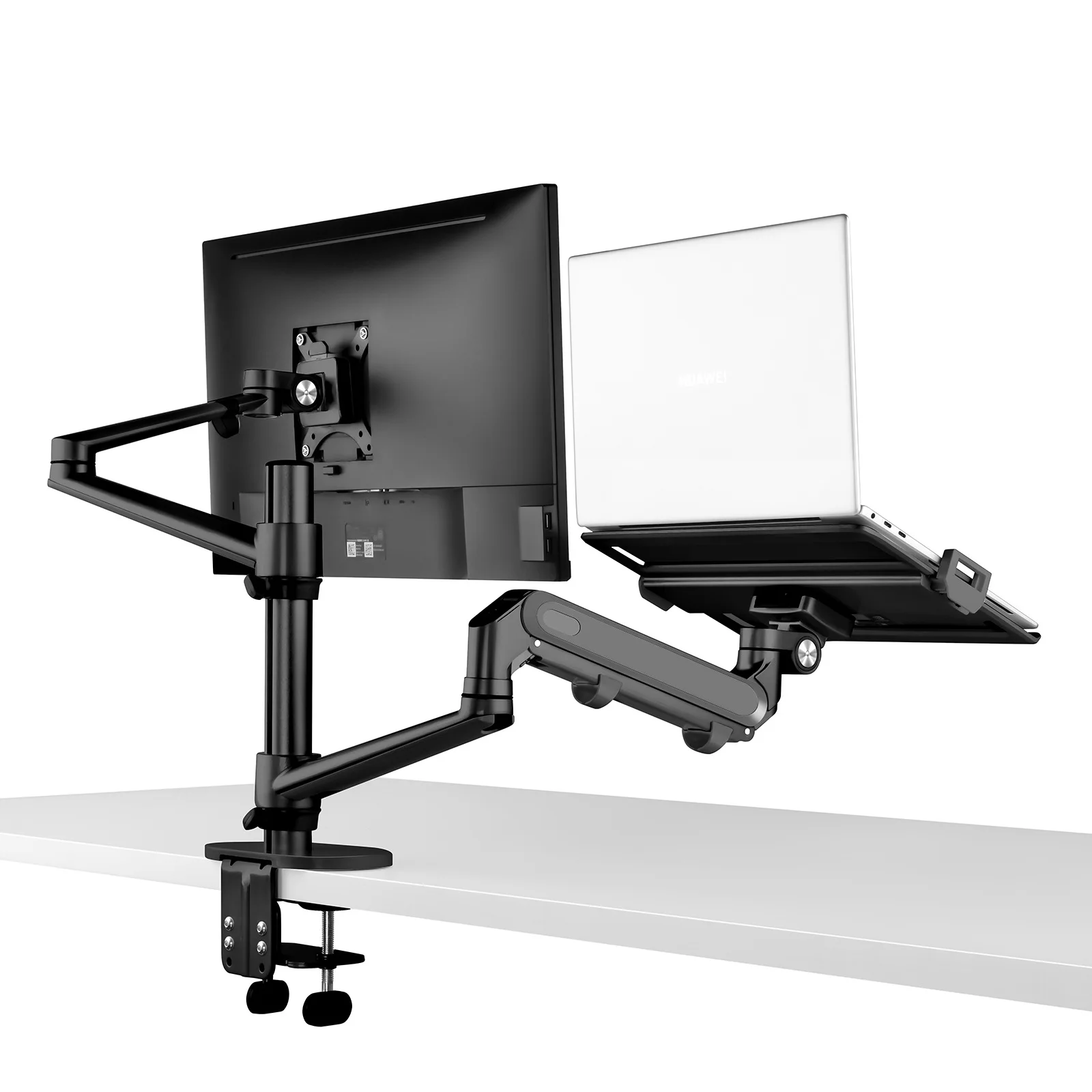 Imagem -05 - Altura de Alumínio Ajustar Desktop Monitor Mount Braço de Mola de Gás 1217 Laptop Holder Stand Full Motion Ol3l Pro 17-32