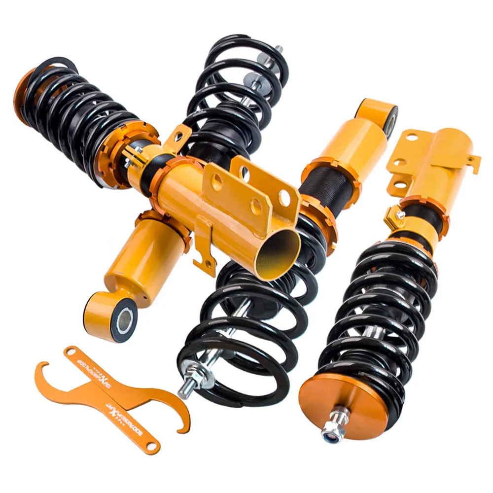 Full Coilovers For Toyota Celica 00-06 Suspension Shock Strut Kit Damper Force Camaber Plate Front Rear