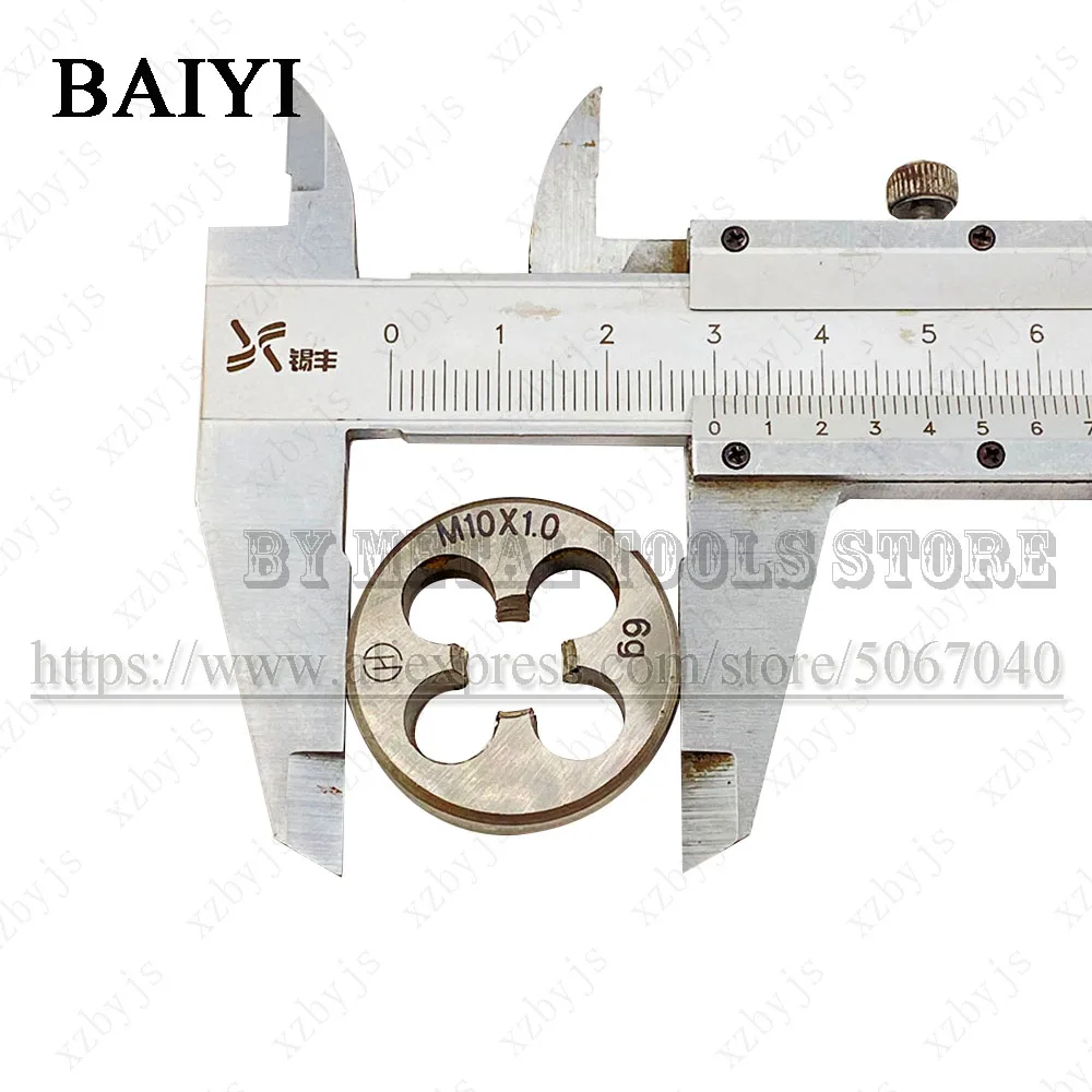M10X1 M10 * 1 القياسية آلة الحنفية مستقيم الأخدود الحنفية التعميم لوحة يموت أداة اليد مجموعة جولة التنصت يموت التنصت الموضوع عدة