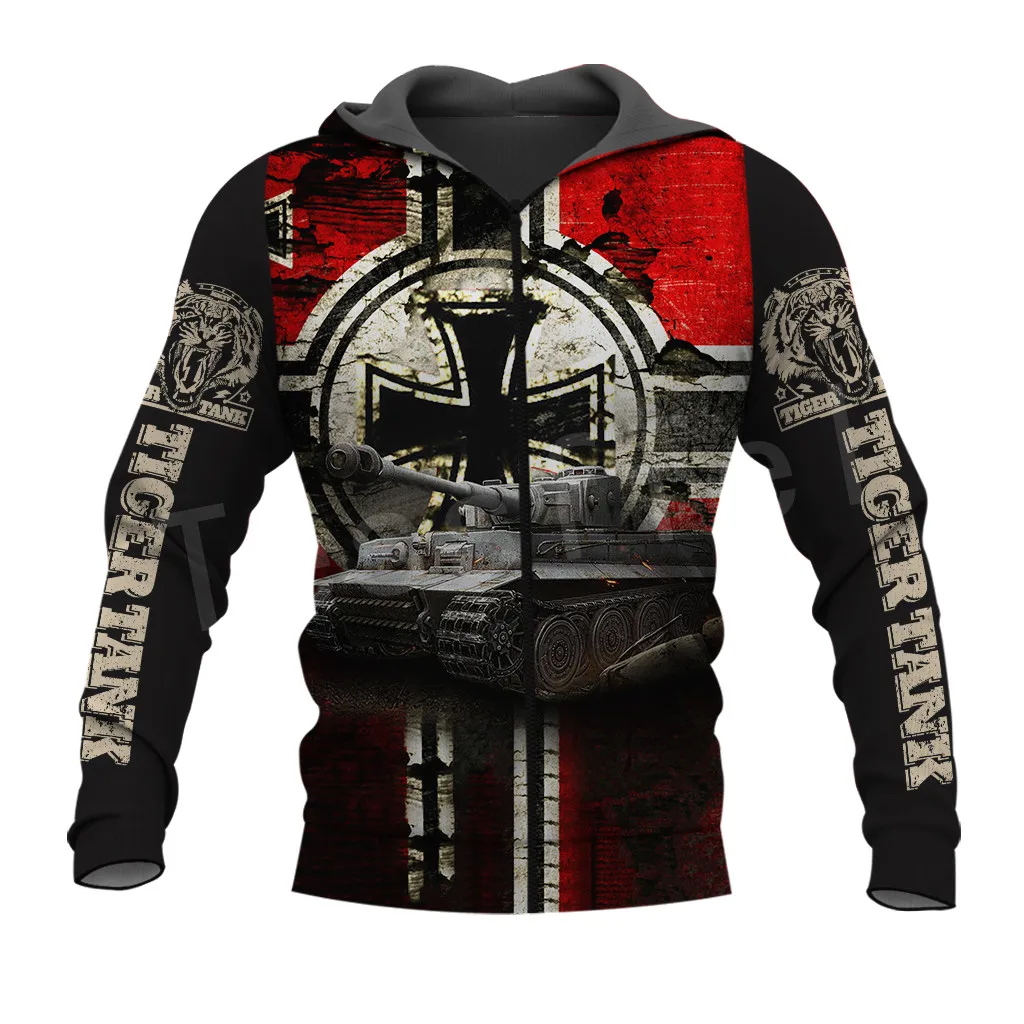 Tessffel Hot Games World of Tanks Animal Tank Funny NewFashion Tracksuit 3DPrint Zipper/Hoodies/Sweatshirt/Jacket/Men/Women T-12