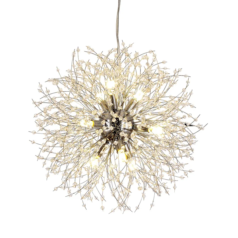 

Noric Simple Dandelion LED Pendant Lamp Dia.60cm 12 Head G9 Lamp Creative Art Deco. Dining Master Room Restaurant Living Room