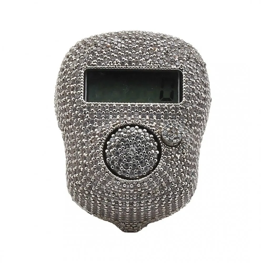 Tasbih Tally Counter for Muslims Zikr Ring Digital Tasbeeh - Tasbeeh Counter Muslim Tasbih Musulman Electric Counter Zirconium