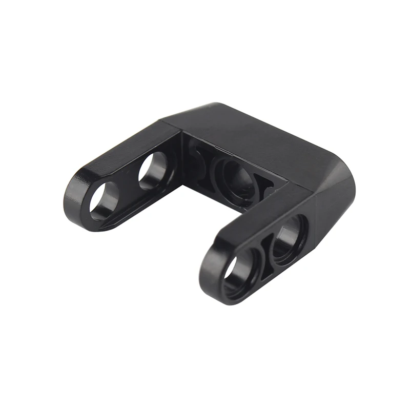 Small Building Block 10PCS High-tech Axle and Pin Connector 3x3  Compatible with Lego MOC Part 87408 Random Color DIY Toys
