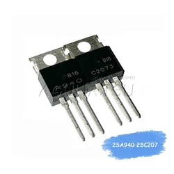 10PCS/Lot (5Pair) C2073 A940 2SC2073 2SA940 Triode Transistor TO-220 New Wholesale Electronic