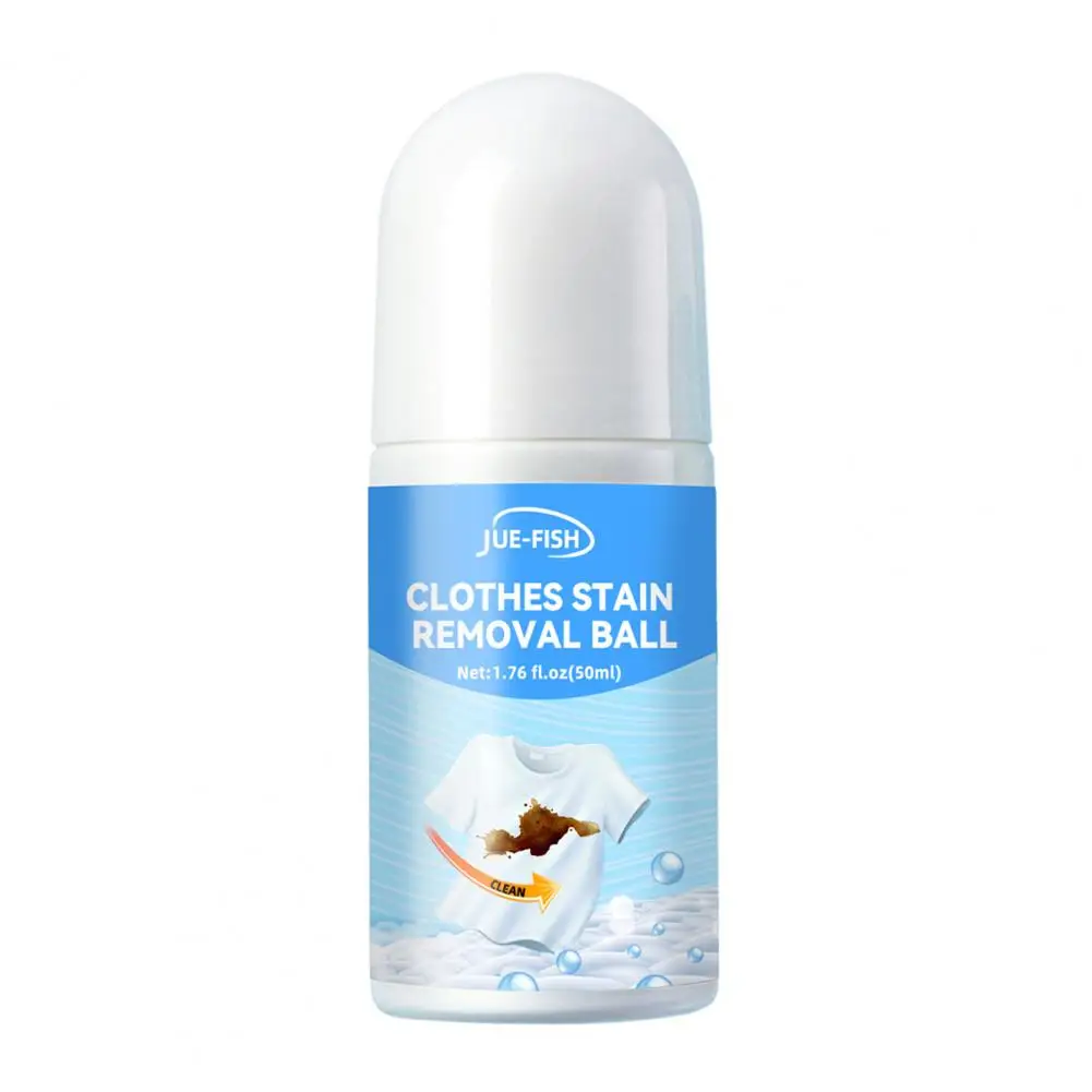 50ML เสื้อผ้า Stain Ball แบบพกพาประยุกต์กว้างผงซักฟอกเครื่องปรุงรสเสื้อผ้า Stain Ball สําหรับ Home Stain Rolling Ball