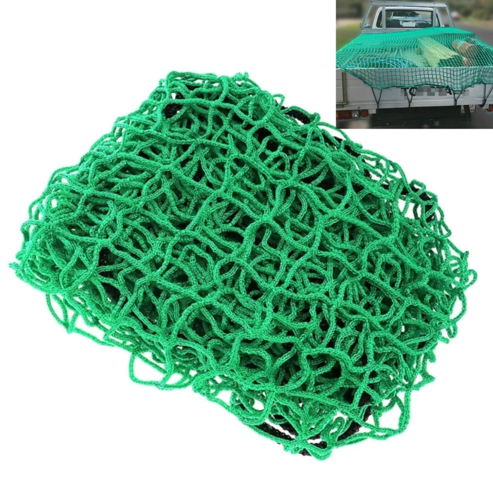 Truck Bed Polypropylene Cargo Net Safety Protection Trailer Bungee Extend Mesh Cover Heavy Duty Luggage Anti-Falling Net