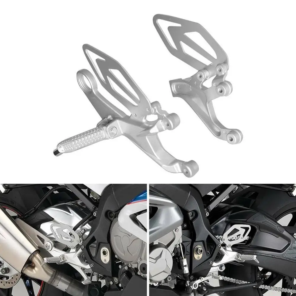 Front Rider Powder FootPeg Footrest Bracket For BMW S1000RR S 1000 RR 2015-2017 2016 Motorcycle