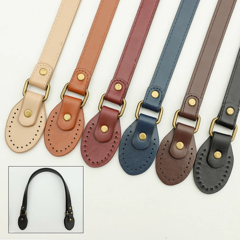 62cm Bag Handles Belt Handle PU Leather Women\'s Bag Replacement Strap for Bag Shoulder Strap Handbags Accessories