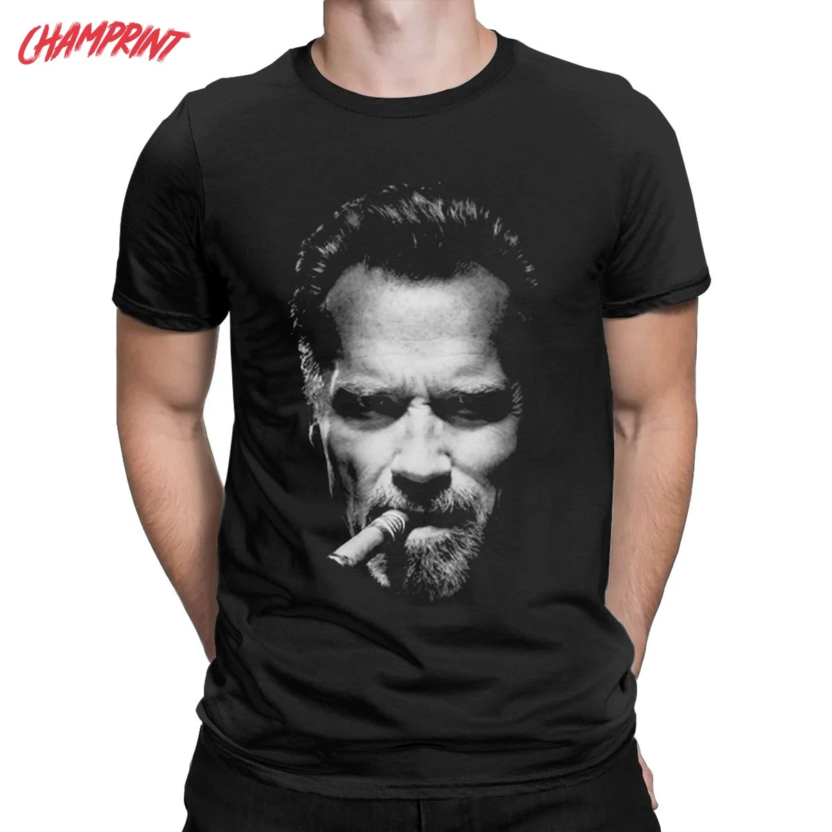 Novelty Arnold Schwarzenegger T-Shirt Men 100% Cotton T Shirt Come With Me If You Want To Lift Tees 4XL 5XL 6XL Clothes