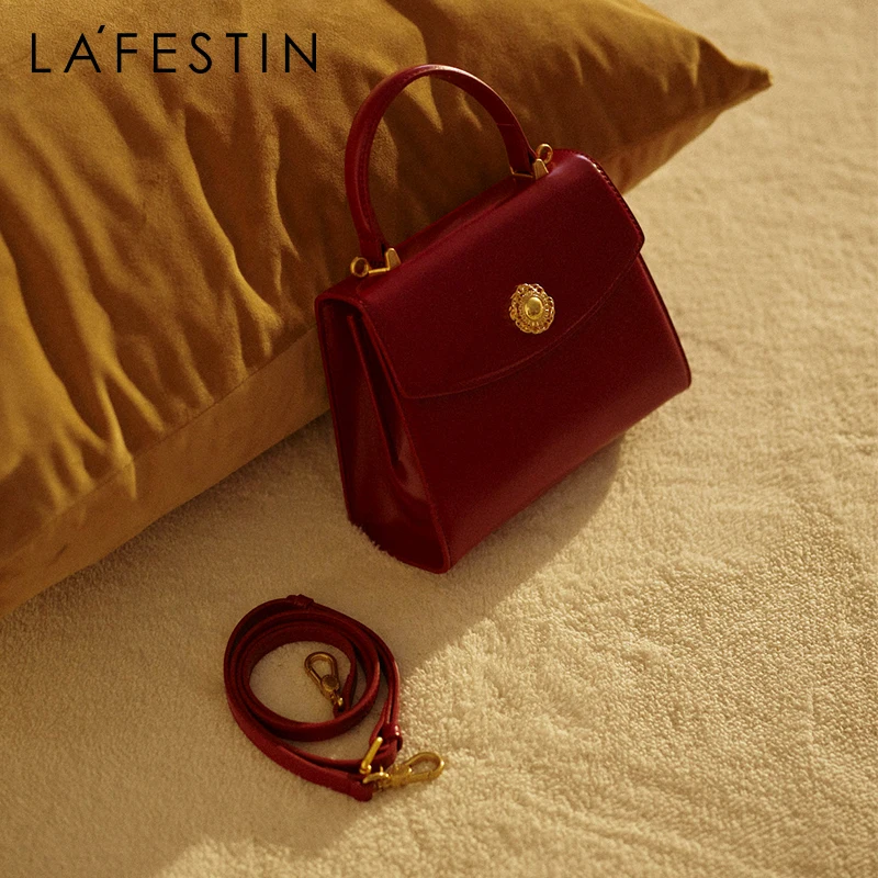 LA FESTIN-Bolso de mano clásico para mujer, bolsas de mensajero de hombro retro, de diseñador de lujo, original, nueva moda, 2021