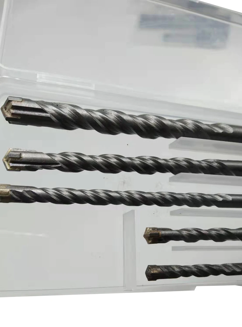 1 صندوق الصليب نصائح 4 قواطع 160 مللي متر SDS زائد لقمة ثقب مجموعة YG8 كربيد الصلب شقة تلميح مطرقة كهربائية لقمات ثقب البناء الحجري لقمة ثقب عدة
