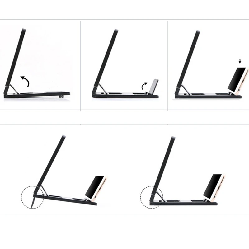 3D Cell Phone 8.5 Screen Magnifier HD Video Amplifier Stand Bracket Phones Screen Magnifier For Smartphones Mobile Phone Access
