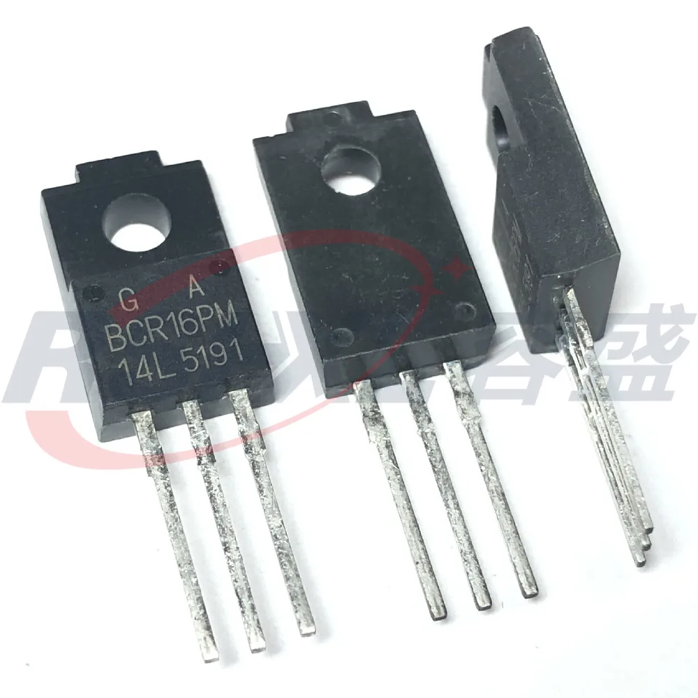 BCR16PM-14L TO-220F New Original 10pcs/Lot BCR16PM 700V 16A  Triac Medium Power Use