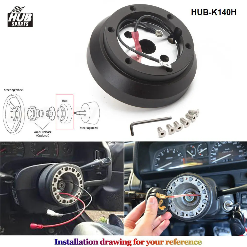 Racing Steering Wheel Short Hub Adapter Fit For Nissan 200sx /300zx/Tita HUB-K140H