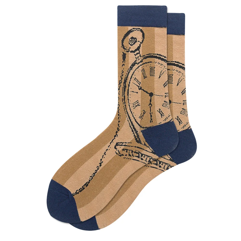 DOAIESKV-Chaussettes en coton colorées pour hommes, Chaussettes Harajuku pour hommes, Chaussettes colorées, Chaussettes Happy Funny Symdangers, Échecs internationaux, Formule géométrique, Cadeau de Noël