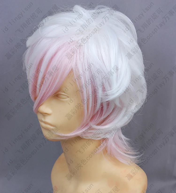 Anime Diabolik Lovers Cosplay Wig Subaru Sakamaki Cos Wigs Heat Resistant Synthetic Hair Wigs + Free Wig Cap