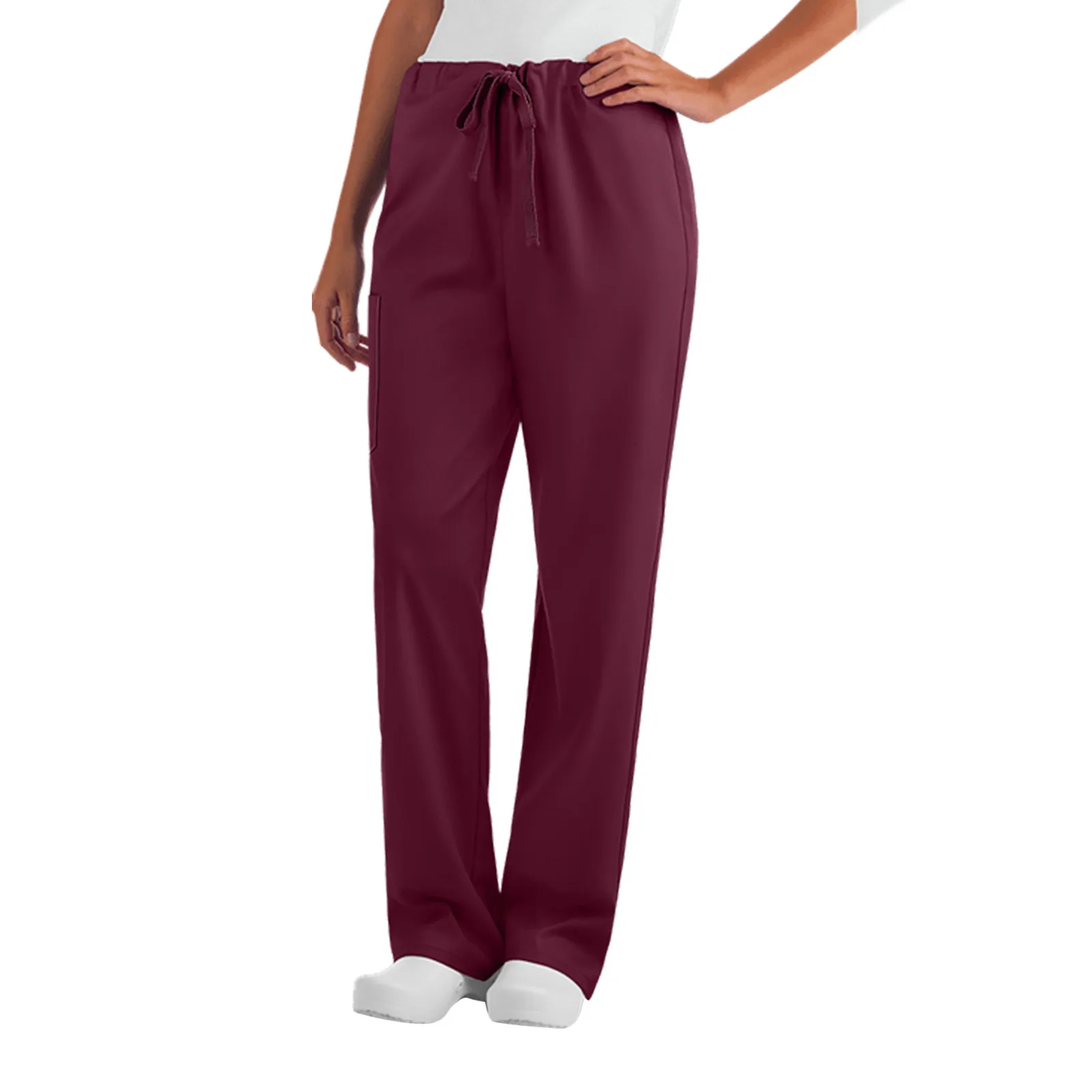 Uniforme médico de cirugía para mujer, traje de pantalón y blusa de enfermería, Color sólido, ropa de enfermera, médico, trabajador