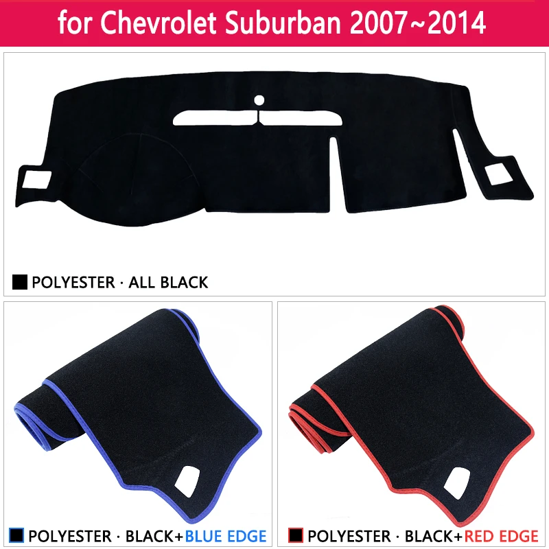 Dashboard Cover Mat Carpet Dashmat for Chevrolet Suburban GMC Yukon GMT900 2007~2014 2008 2009 2010 Pad Sunshade Accessories