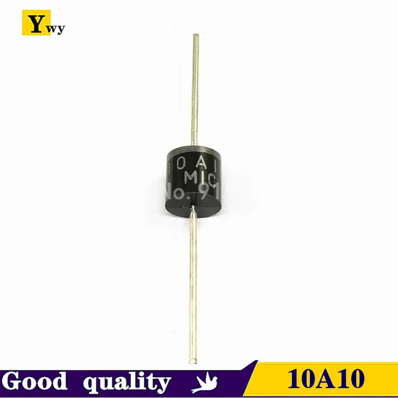 10PCS 10A10 R-6 DIP 10A 1000V 10a10 electrical Axial Rectifier Diode NEW