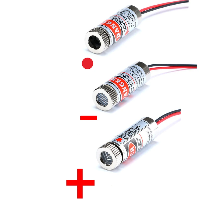 / 5mW / Class Lens Red Industrial Diode Head Module 650nm