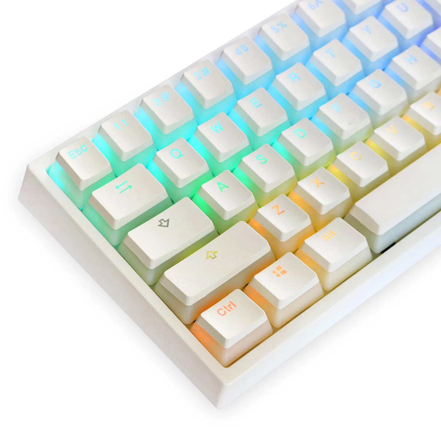 

pudding V2 pbt doubleshot keycap oem backlit for mechanical keyboard white black gh60 poker 87 tkl 104 108 ansi xd64 xd68