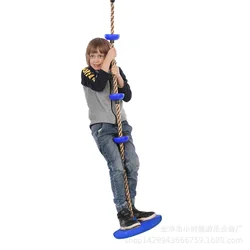 200cm Kids Climbing Rope Tree Swing Preshool Sensory Toys Kid Outdoor Toy Swings Set Home Climbing Equipment Load Bearing 150kg