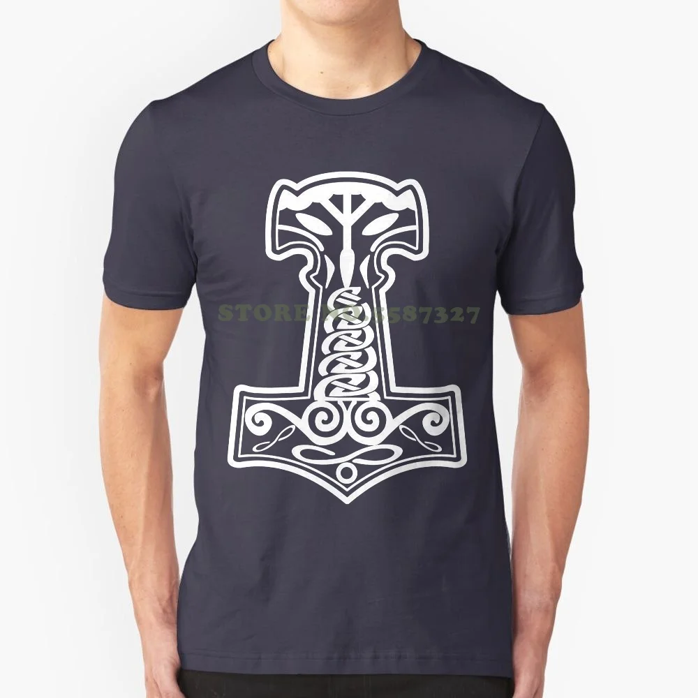 Thor's Hammer Mjolnir Ladies T Shirt Womens Tops Fashion Design 100% Cotone T Shirt S-2xl