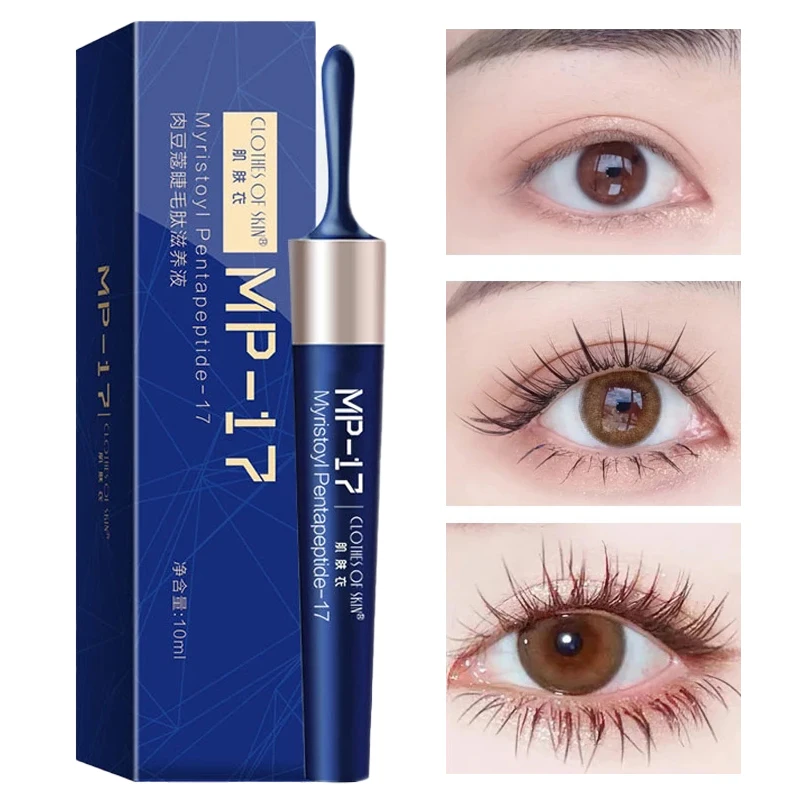 Eyelash Nutrient Solution Eyebrow Enhancer Eyelash Care Solution Fast Growth Natural Thick Curling Long and Tough Eye Care 10ml