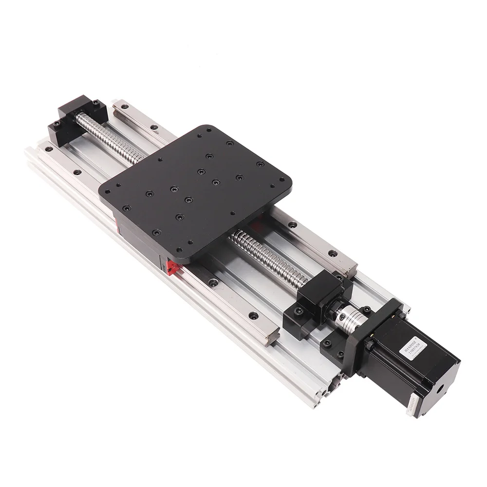 HPV10  SFU1610 23HS7628 10028 stepper motor Linear Modules effective stroke Linear 500MM Guides SBR16 Ball screw