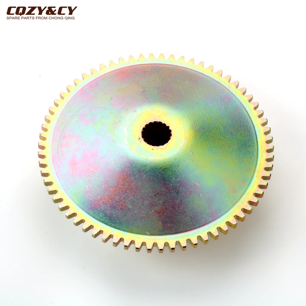 Scooter Drive Half Pulley For Vespa Et2 Iniezione 50 Et4 Lx Lxv Primavera Sprint 50cc 118mm 66 Teeth 479561 AP8551033 100320130