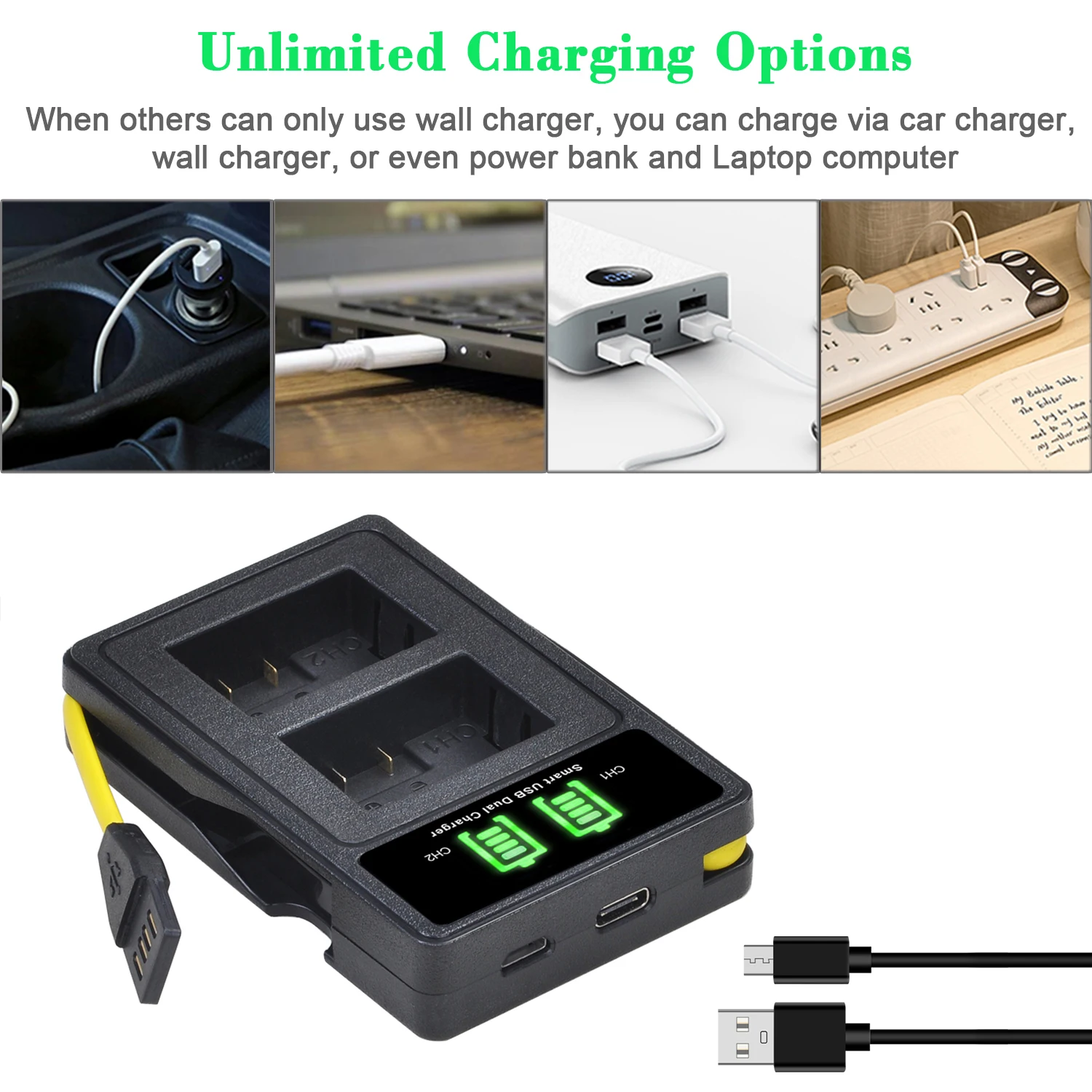 Аккумулятор и зарядное устройство 1200 мАч DMW BMB9 для DMW BMB9E BMB9PP Panasonic Lumix DC-FZ80 FZ40K FZ45K FZ47K FZ60 FZ70 FZ100 FZ150