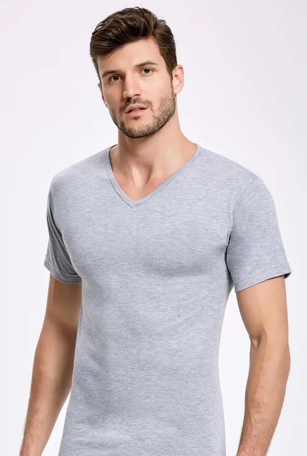 İlke V Collar Sleeve Undershirt