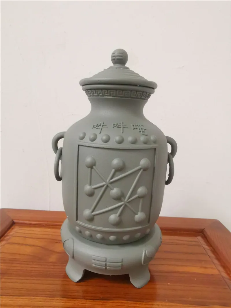 Taoist Supplies, Iron Pot for Almsgiving, Iron Pot for Featured and Refining, Saku, Qingxuan Jilian