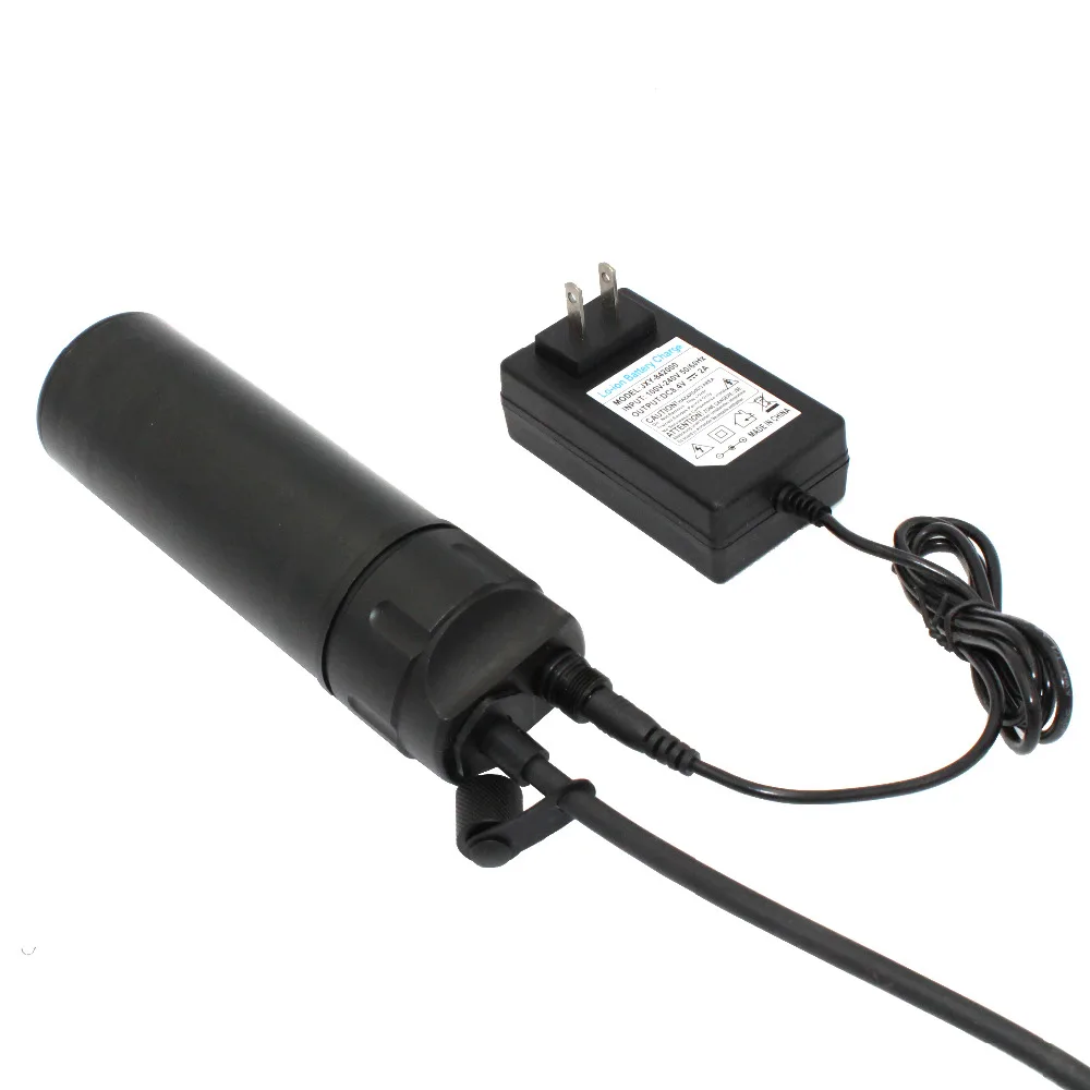 Torcia subacquea XHP70 LED torcia subacquea batteria integrata impermeabile Split polso Led luce Scuba dive torcia lampada