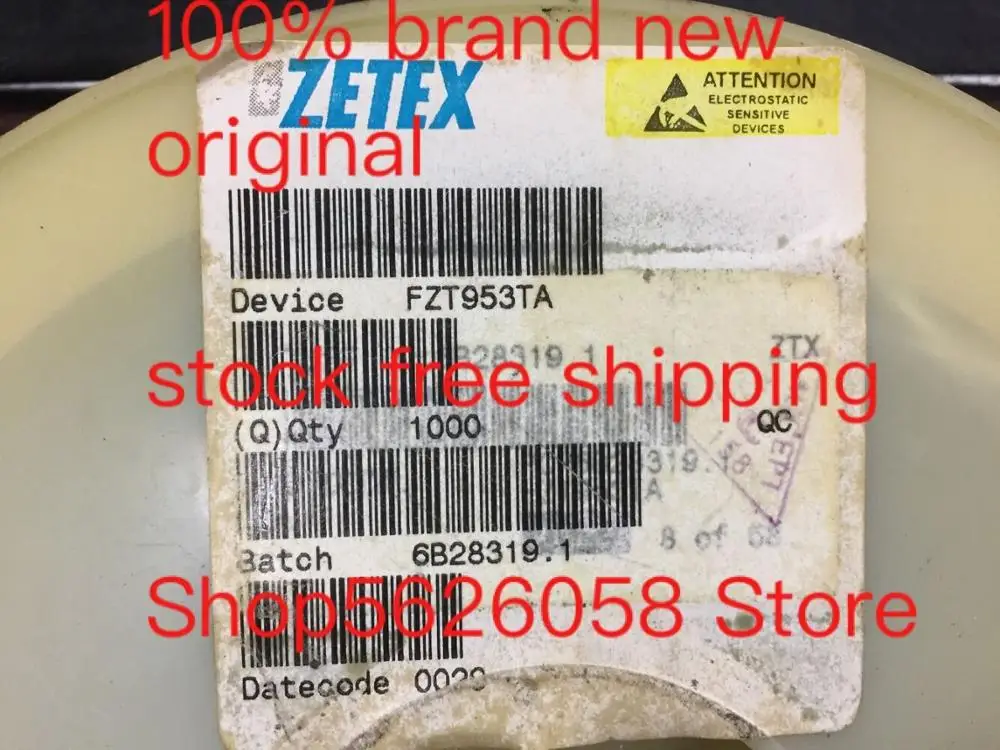 20PCS/LOT FZT953TA SOT223 100% brand new in stock