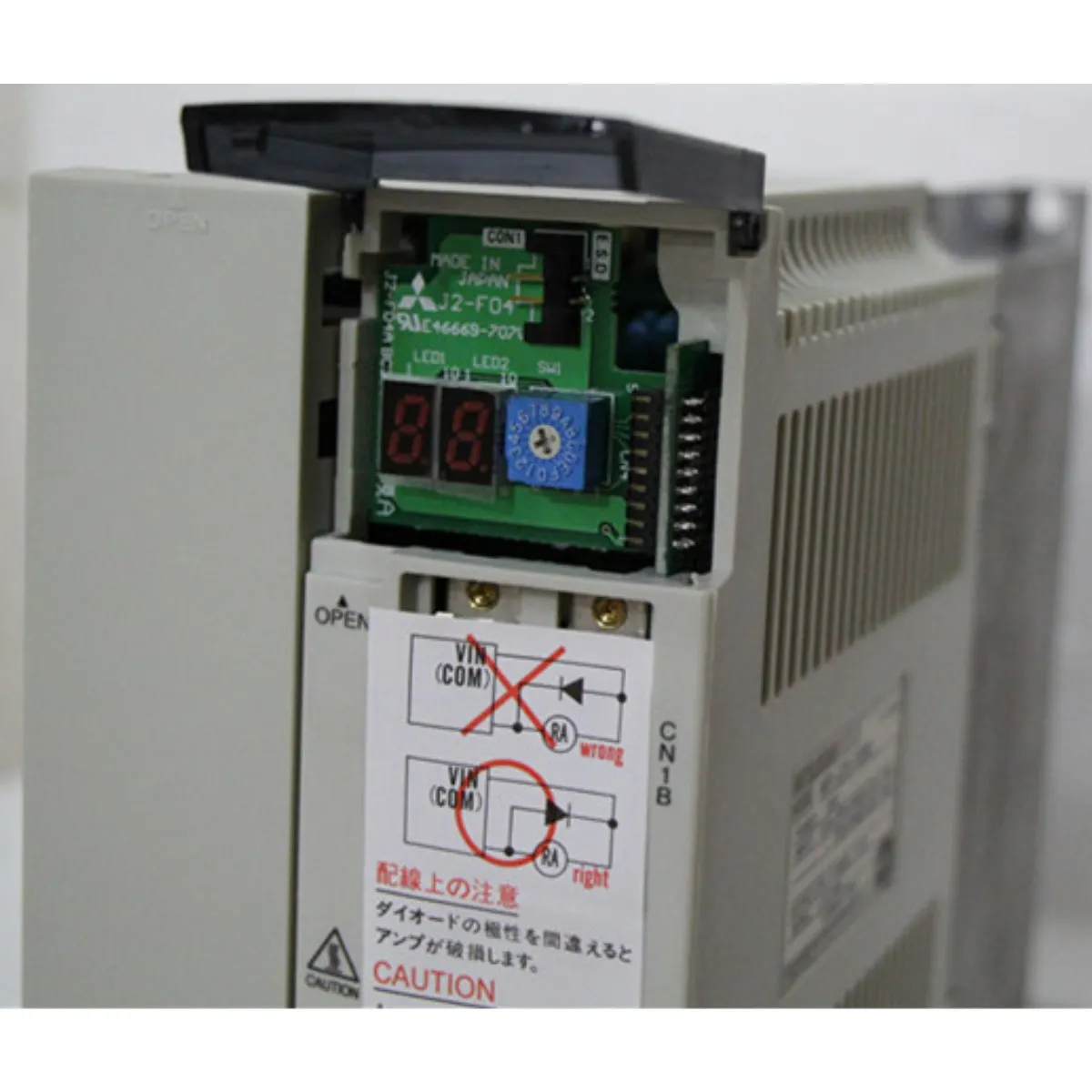 Imagem -02 - Servo Motorista Mr-j2s40a 10a 20a 60a 70a 100a 200a 350a 500a 700a 10b 20b 60b 70b 100b 200b 350b 500b 700b